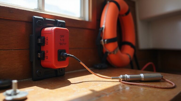 boat battery switch installation