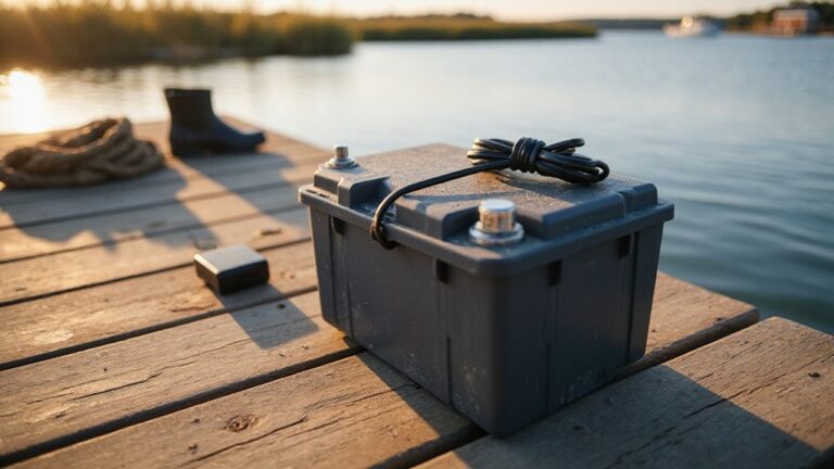 charging marine battery safely